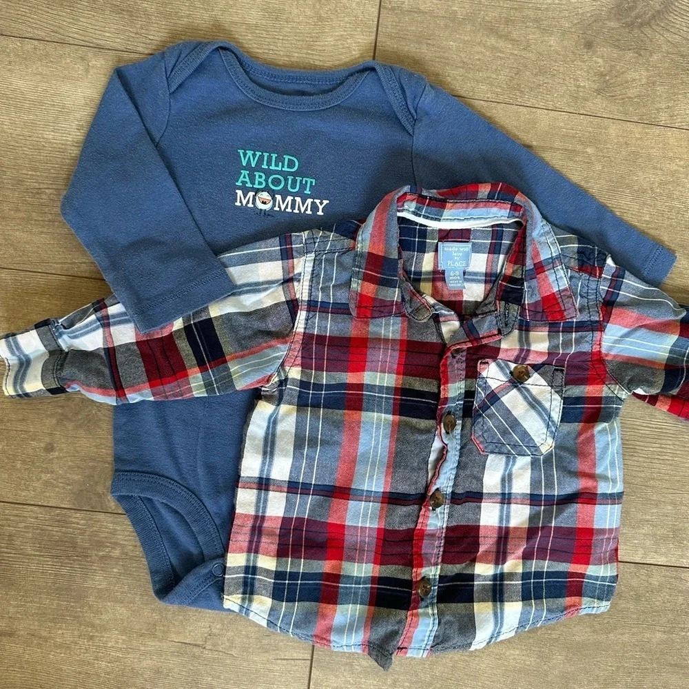 6-9 Months Boy Shirts Clothes